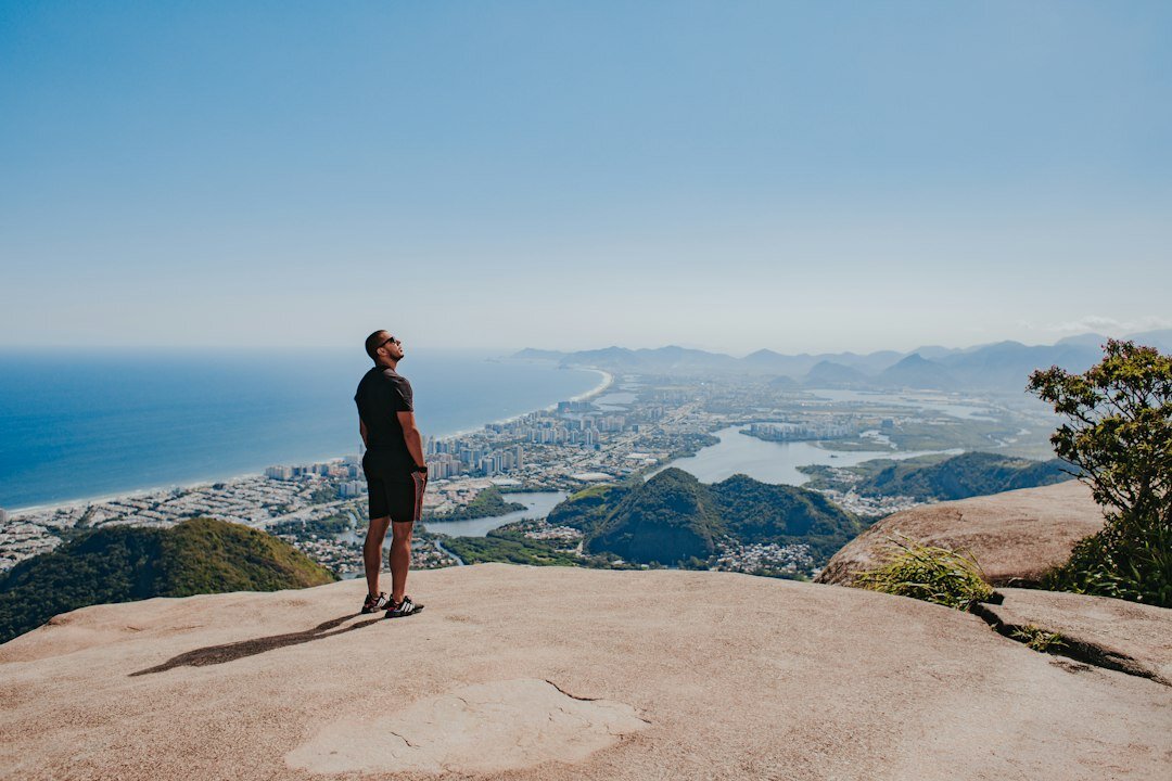 Portrait of a brazilian man personal development mentor